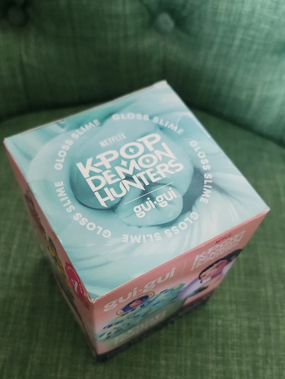 K-Pop Demon Hunters Zoey Kids Slime Kit - Pink & Mint